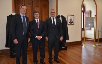 Vice-presidente do STF e presidente do TRF2 prestam homenagem “in memorian” a ministros