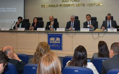 Desembargador Federal Abel Gomes fala na Emerj sobre o Judiciário na retomada do desenvolvimento do RJ