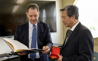 Presidente do STJ recebe delegação chinesa para debater uso da inteligência artificial no Judiciário