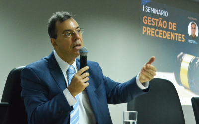 Aluisio Mendes palestra no I Seminário de Gestão de Precedentes Qualificados no TJMA