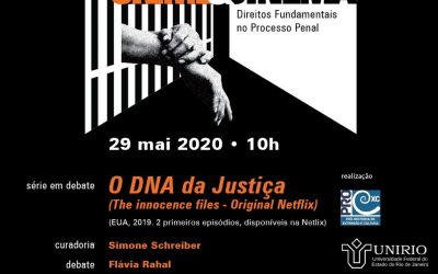 Com apoio do CCJF, Unirio realiza na sexta (29/5) debate sobre condenações com base em teste de DNA
