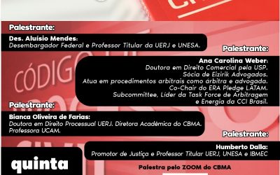 Aluisio Mendes profere palestra em 21/5 no evento on-line “5 anos de CPC e Arbitragem”