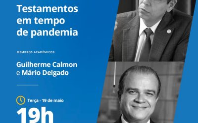 Guilherme Calmon Nogueira da Gama faz live 19/5 sobre “Testamentos em tempo de pandemia”