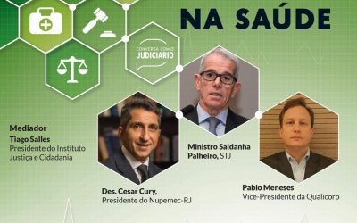 Ministro do STJ participa de seminário pela internet sobre “Mediação na Saúde” no dia 9/7