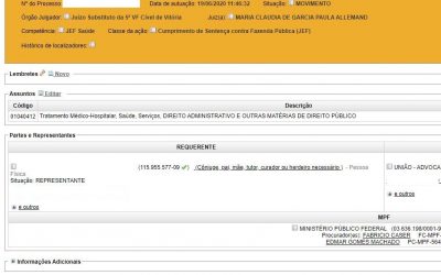 e-Proc: 2ª Região disponibiliza informações sobre cadastro no auxílio emergencial em todas as classes de processos