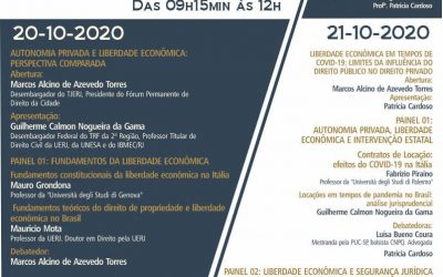 Desembargador Guilherme Calmon participa, 20 e 21/10, da III Jornada Ítalo-Brasileira de Direito Privado