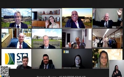 Napoleão Nunes Maia Filho recebe homenagem em sua última sessão na Primeira Turma