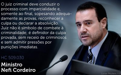 Nefi Cordeiro recebe homenagens em sua última sessão como ministro