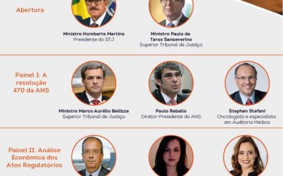 Ministros do STJ participam em agosto do Seminário “Análise Econômica dos Atos Regulatórios na Saúde Suplementar”*