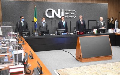 Presidente do STJ participa da posse do conselheiro Mário Goulart Maia no CNJ