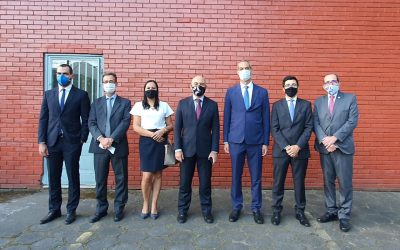 Corregedor regional do TRF2 e diretor do Foro da SJRJ visitam Subseção de Nova Friburgo