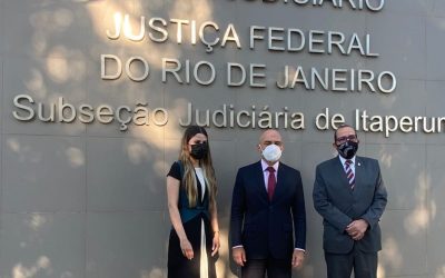 Corregedor regional do TRF2 e diretor do Foro da SJRJ visitam Subseções de Itaperuna e Campos