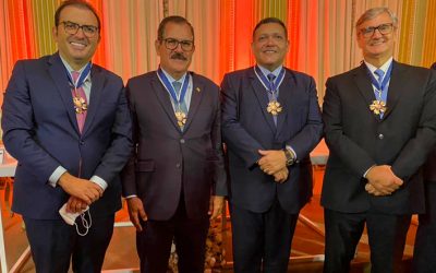 Presidente do STJ recebe mais alta condecoração do Tribunal de Contas do Município do Rio de Janeiro