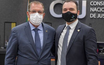 Presidente do STJ comparece à posse de novos conselheiros do CNJ indicados pelo tribunal