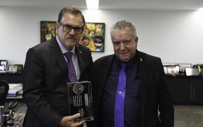 Presidente do STJ é homenageado por entidade nacional representativa dos policiais judiciais