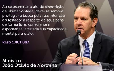STJ busca conciliar segurança do testamento e respeito à manifestação da última vontade