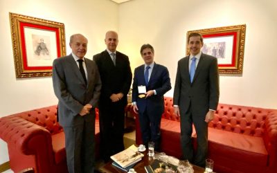 Presidência do TJMSP recebe AASP em visita institucional