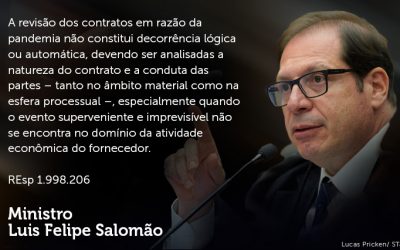 A visão do STJ sobre a teoria de imprevisão nas relações contratuais