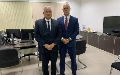 Diretor-Executivo do GSI do TRF2 visita Secretário de Segurança Pública do RJ