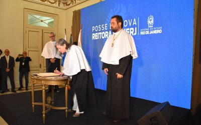 Presidente do TRF2 prestigia posse da professora Gulnar Azevedo como reitora da Uerj