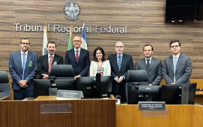 Comissão de Soluções Fundiárias do TRF2 se reúne com grupo de pesquisa da PUC-Rio