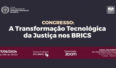 Emerj: Magistrados da 2ª Região participam do congresso “A Transformação Tecnológica da Justiça nos BRICS”